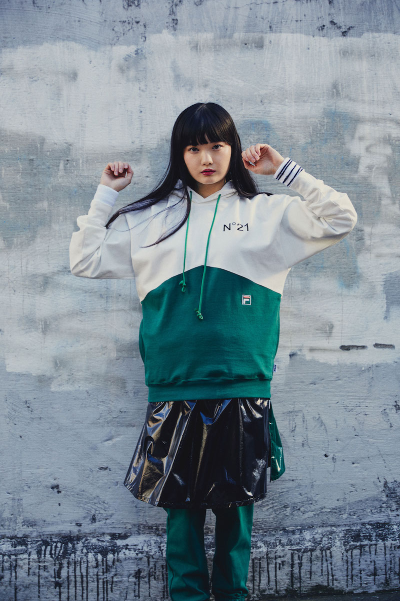 N21 ヌメロヴェントゥーノ FILA フィラ コラボ スニーカー - 靴