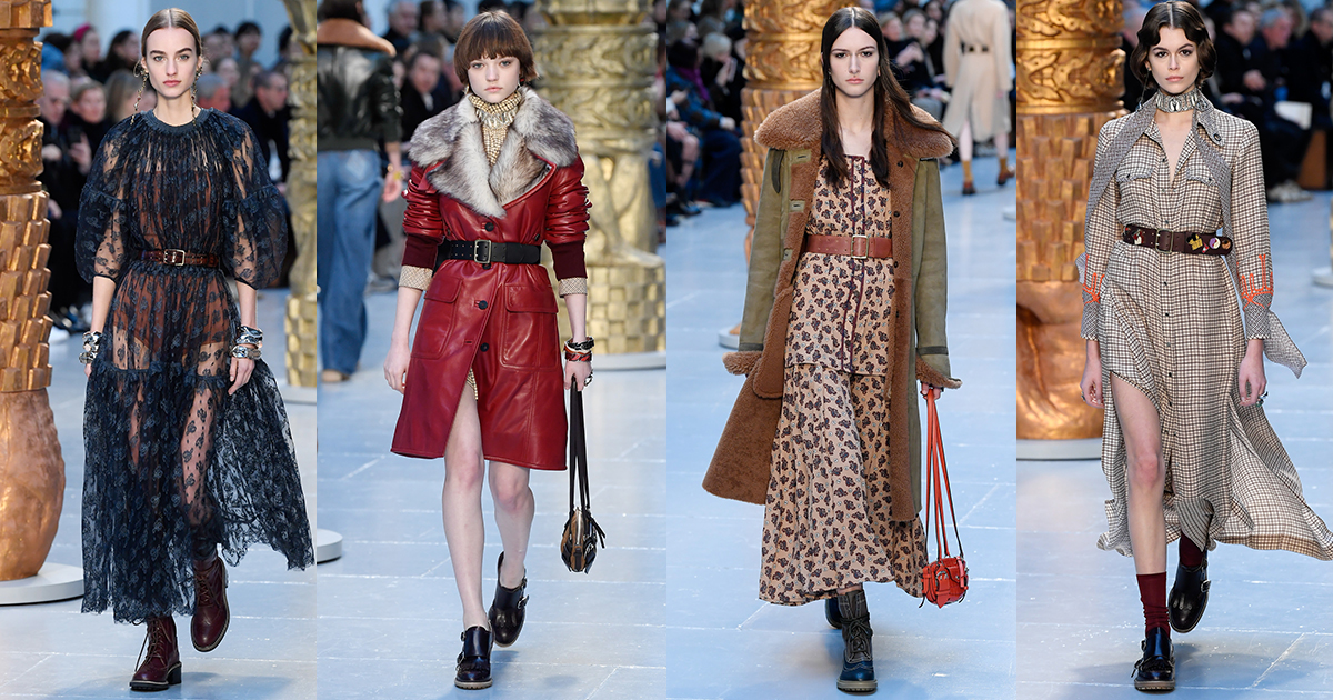 ルック】「クロエ」2020-21年秋冬パリ・コレクション - WWDJAPAN