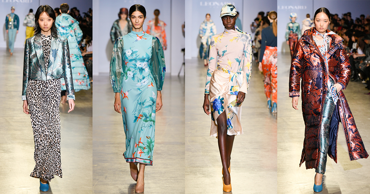 ルック】「レオナール」2020-21年秋冬パリ・コレクション - WWDJAPAN