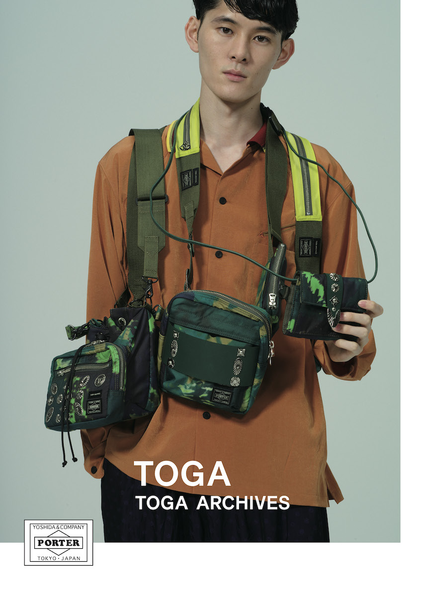 toga porter コラボヘルメットバッグ