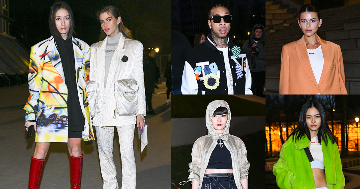 着画 Off-White ジャケット OFF-WHITE オフホワイト バーシティ 
