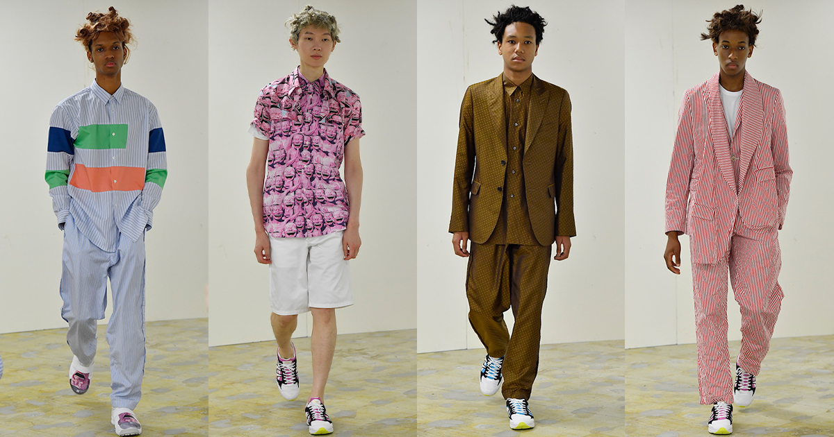 ルック】「コム デ ギャルソン・シャツ」2021年春夏メンズ