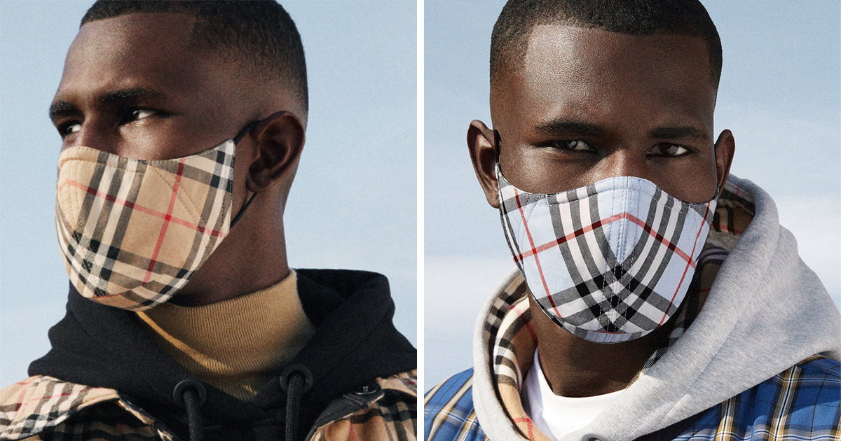 新作☆Burberry(バーバリー) Vintage Check-Design Mask 各色 新作☆Burberry(バーバリー) Vintage Check-Design Mask 各色