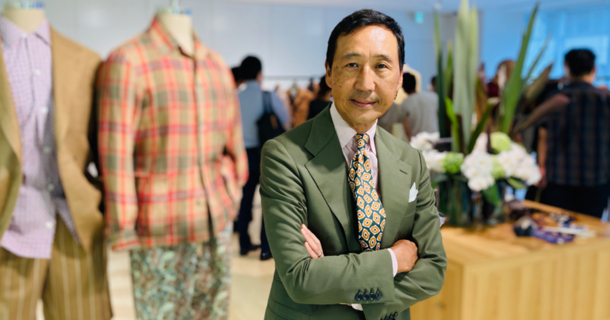 メンズウエア界の重鎮・鴨志田康人が考える「これからのスーツに必要な