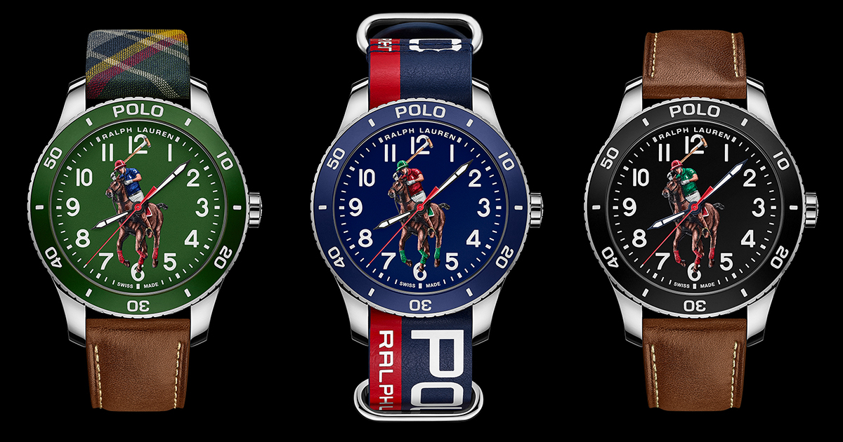 ポロ ラルフ ローレン」が“ポニー”が主役の時計を発売 - WWDJAPAN