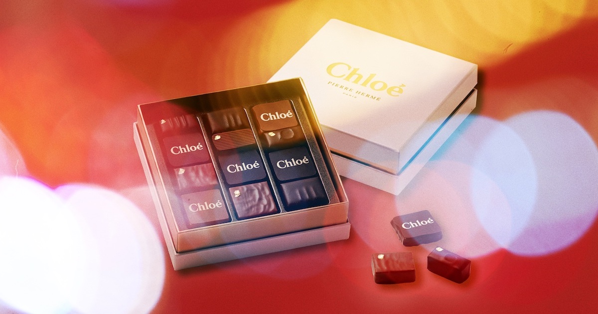 「クロエ」と「ピエール・エルメ」がコラボ　コレクションをイメージしたチョコレートを発売