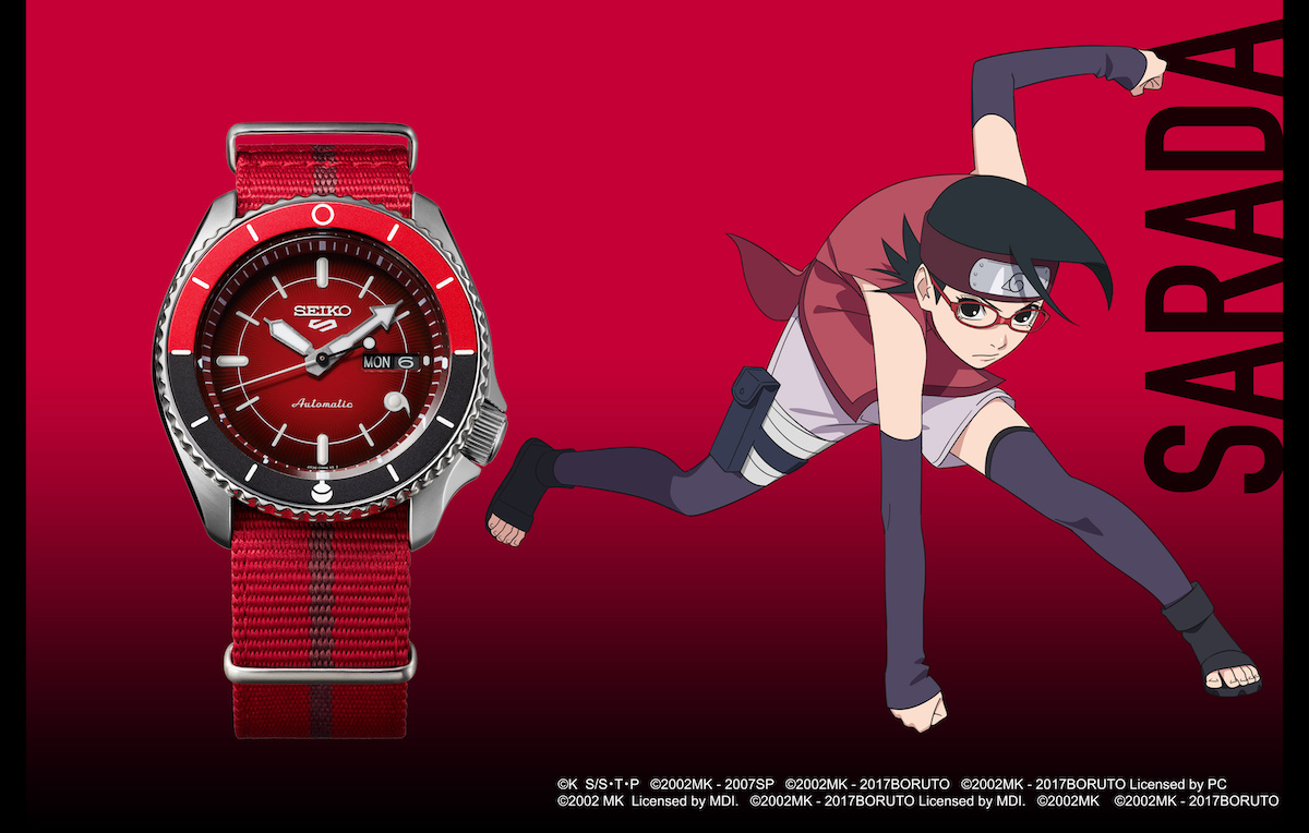 時計 セイコー 5スポーツ がtvアニメ Naruto Boruto と初コラボ Wwdjapan Com