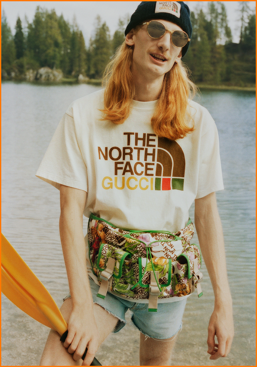 GUCCI × TheNorthFace コラボTシャツ-