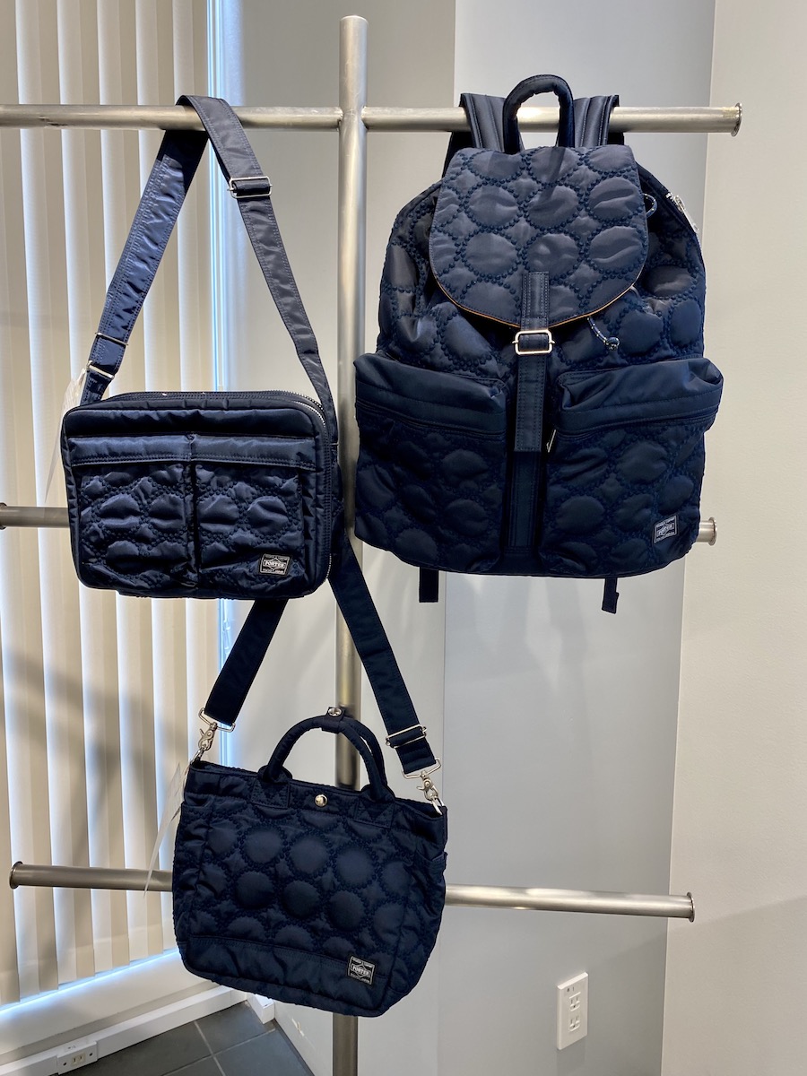 ミナペルホネン mina perhonen PORTER ショルダー NAVY | angeloawards.com