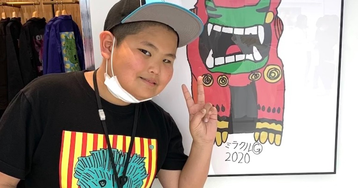 12歳の天才イラストレーター“ミラクルくん”　憧れの東京・渋谷パルコで初のポップアップ