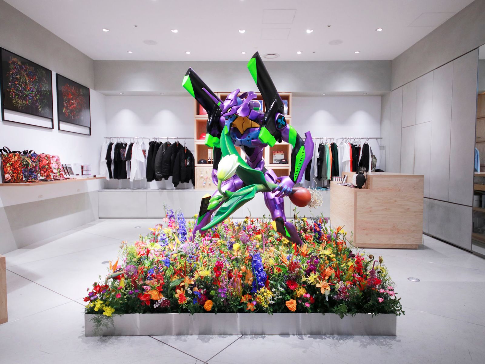 額装済TOKION × EVANGELION × AMKK 東信 アートポスター 【美品】 - 画材