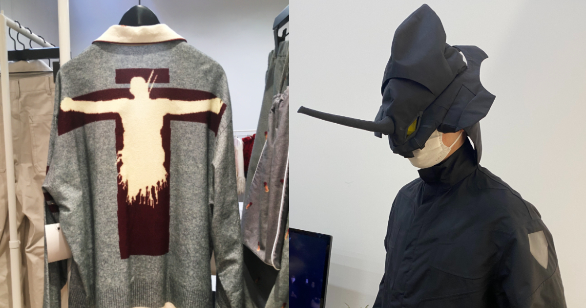 アンダーカバー」×「エヴァンゲリオン」コラボの完成度は？ 展示会で 