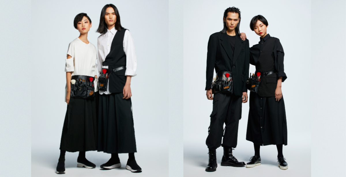 「シュウ ウエムラ」がジェンダーレスでサステナブルな新制服を発表　「ウジョー」の西崎暢がデザイン