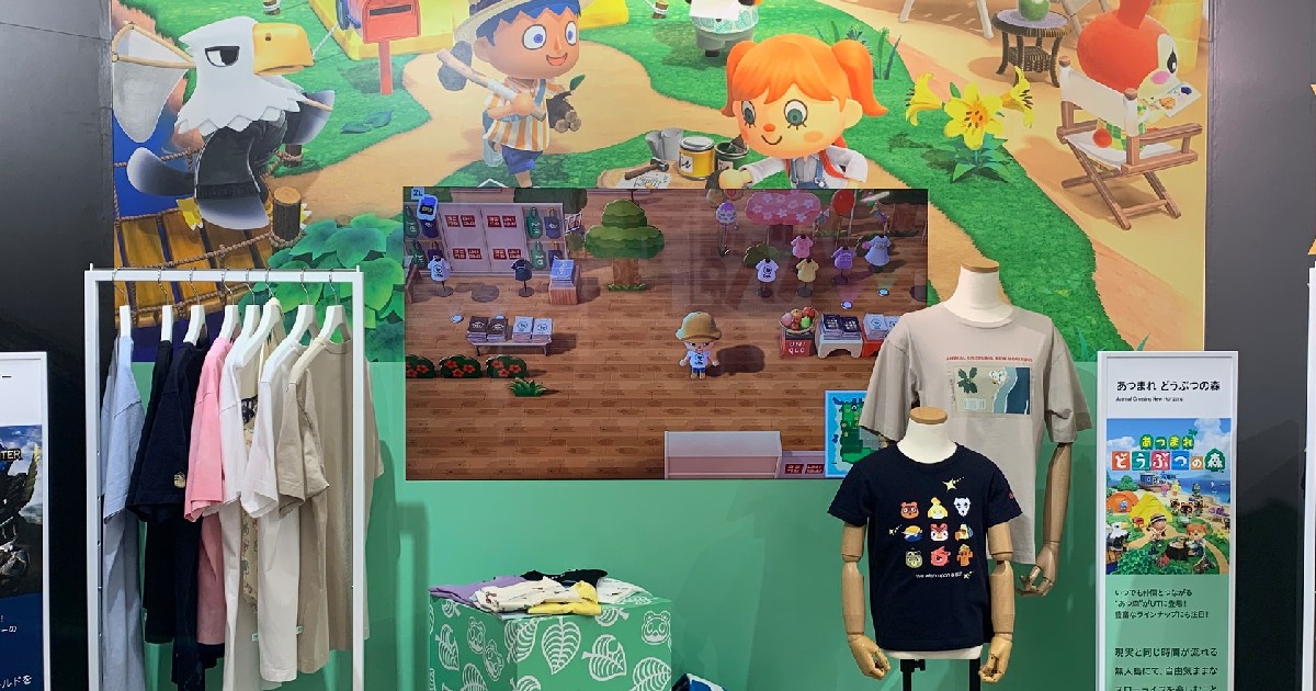 UT」21年春夏は話題の「あつ森」のほか「ワンピース」「モンハン」など