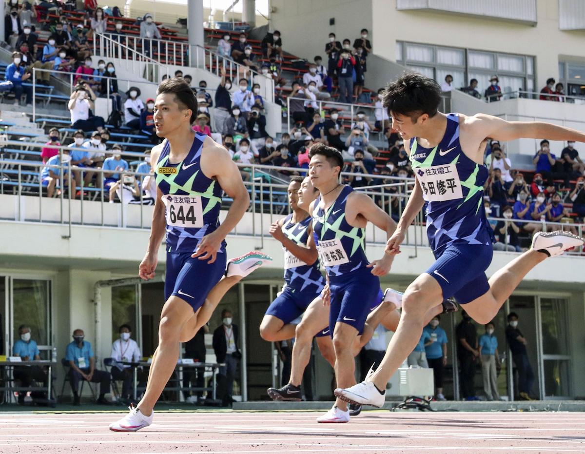 陸上の山縣亮太選手が「ナイキ」のシューズで100m日本新記録 - WWDJAPAN