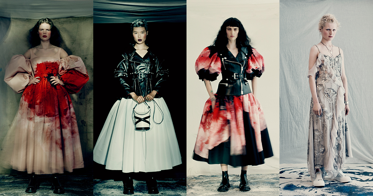 ルック】「アレキサンダー・マックイーン」2021-22年秋冬コレクション