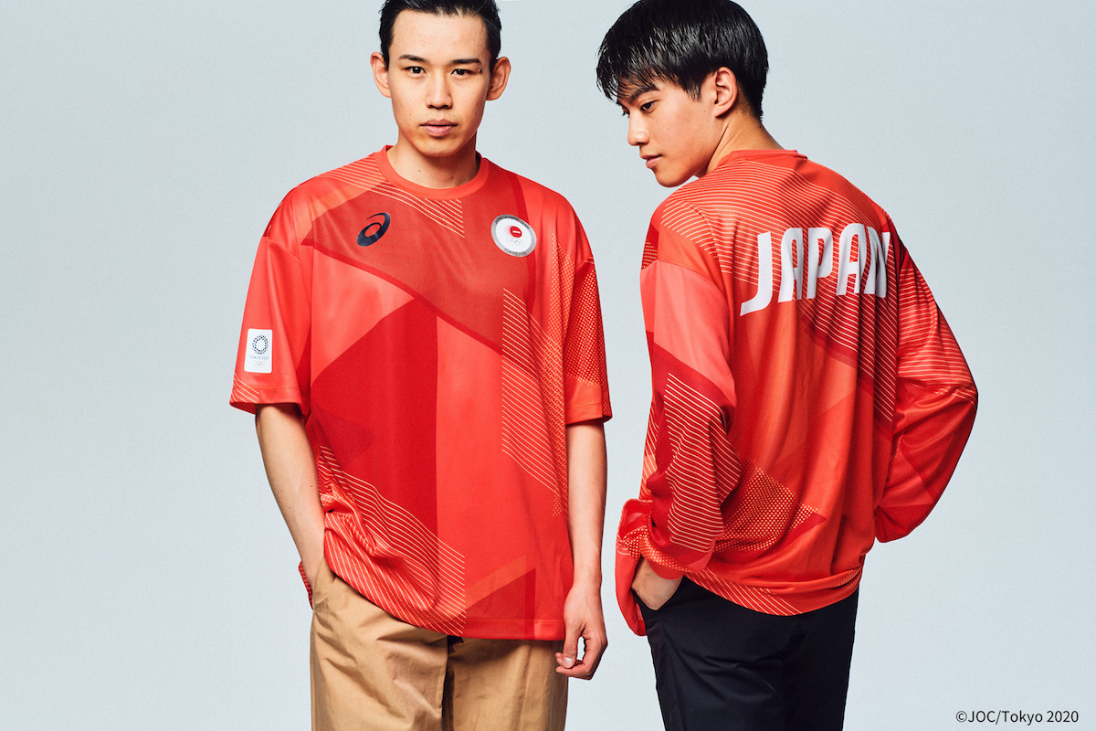 アシックス」の東京五輪応援Tシャツはビッグシルエット ファッション系