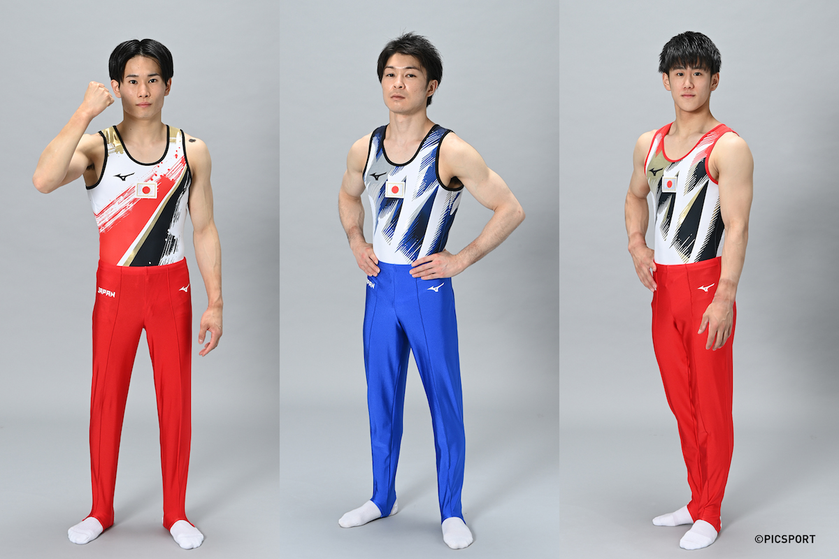 ミズノ」が東京五輪体操・トランポリン日本代表のユニホーム発表