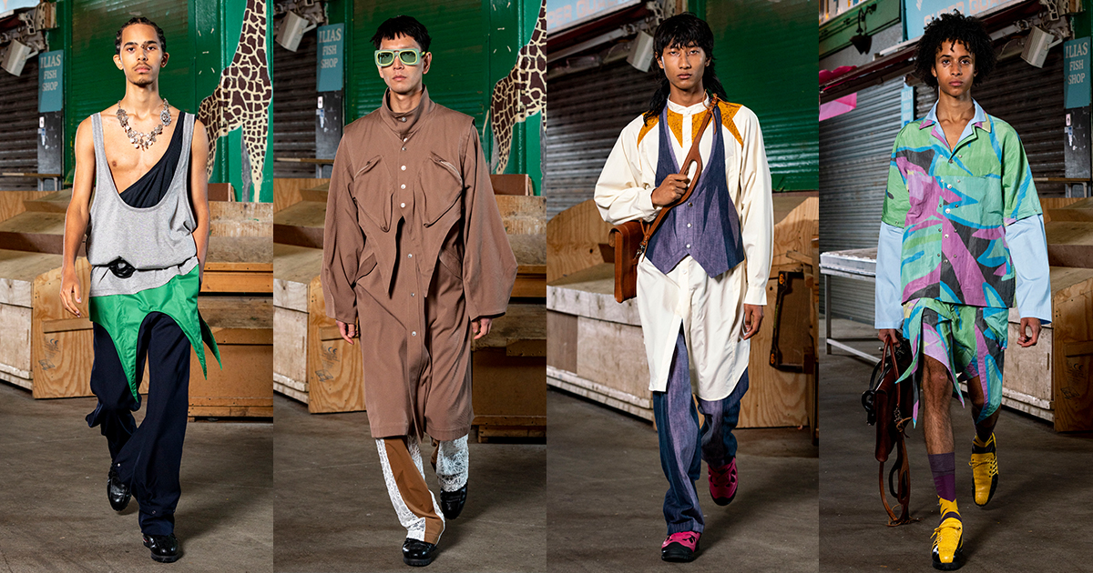 ルック】「キコ コスタディノフ」2022年春夏メンズ・コレクション