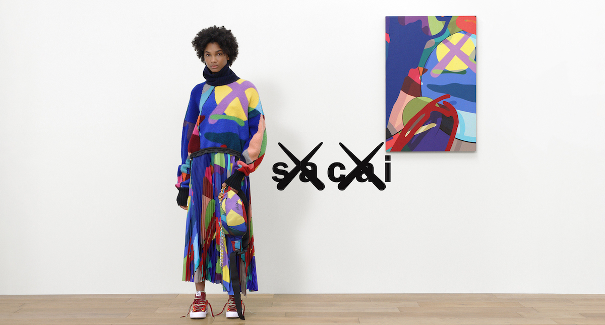 sacai kaws サカイ カウズ ニット 2