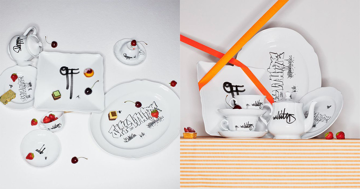 オフ-ホワイト」がイタリア発テーブルウエア「ジノリ1735」とコラボ