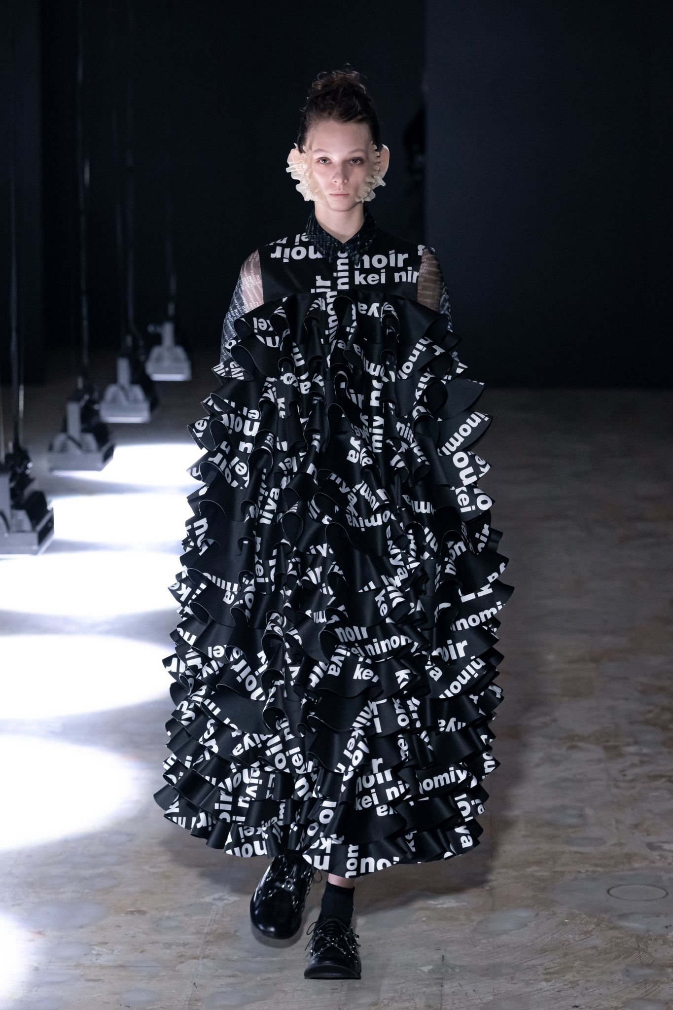 noir kei ninomiya 2022SS リボン ハーネス S