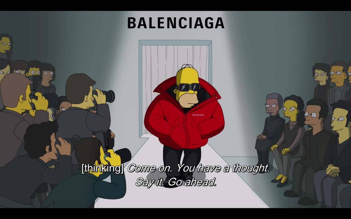 バレンシアガ」 × 「ザ・シンプソンズ」の反響は？コレクション発表の