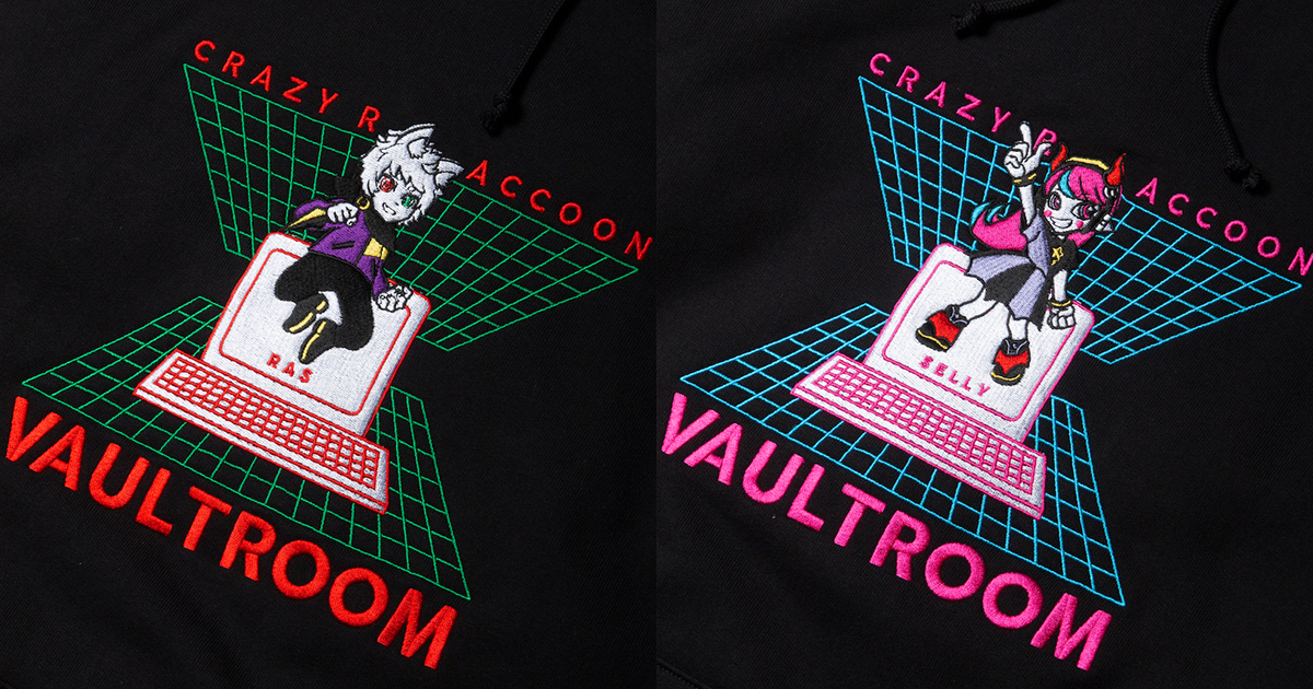 CR SELLY グッズまとめ Vaultroom crazy raccoon