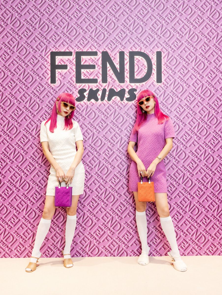 Fendi×skims ストッキング タイツ サイズS 当店だけの限定モデル