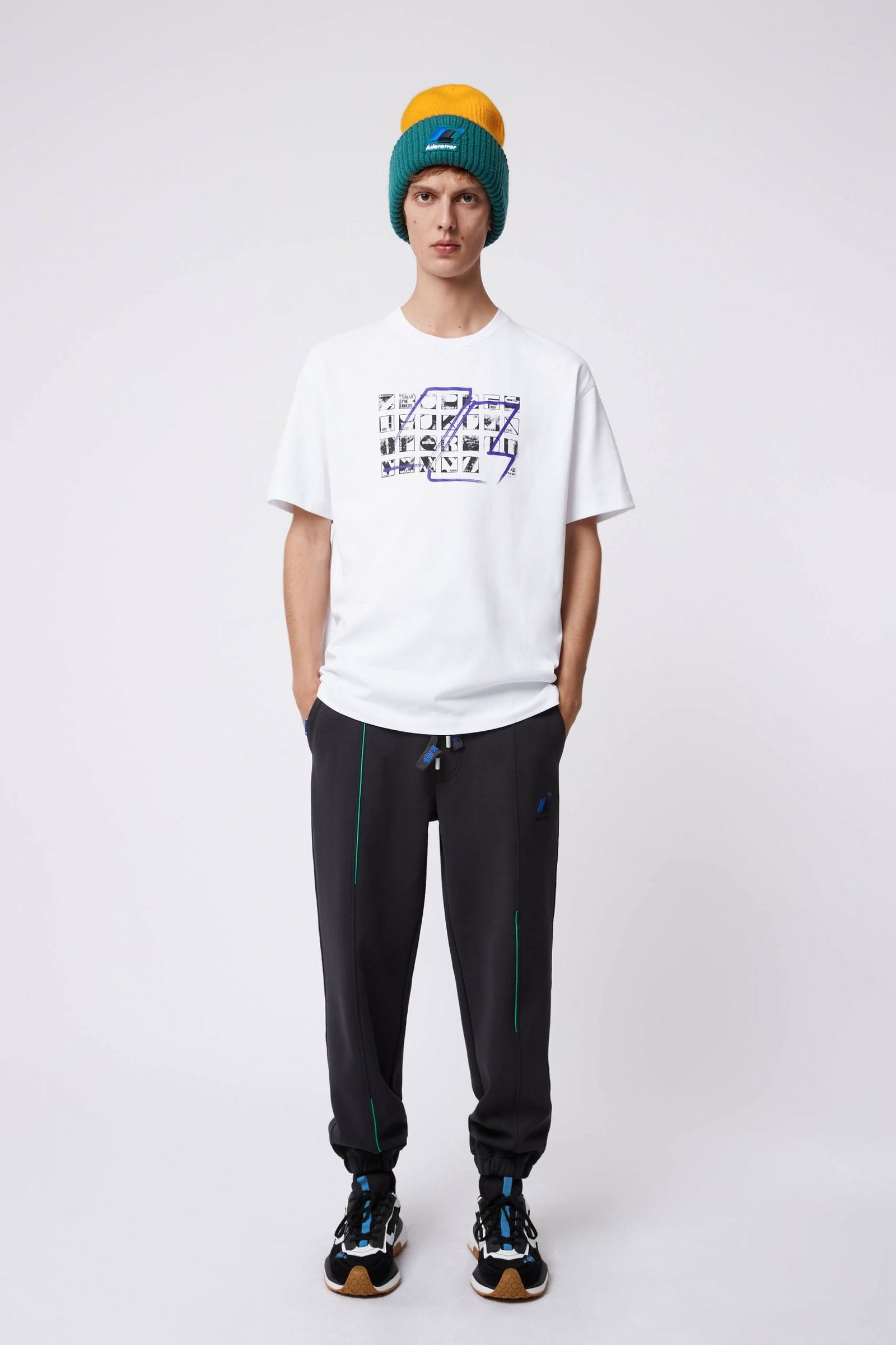 ZARA ×ADERERROR Tシャツ 男女兼用S～M Tシャツ | mediacenter