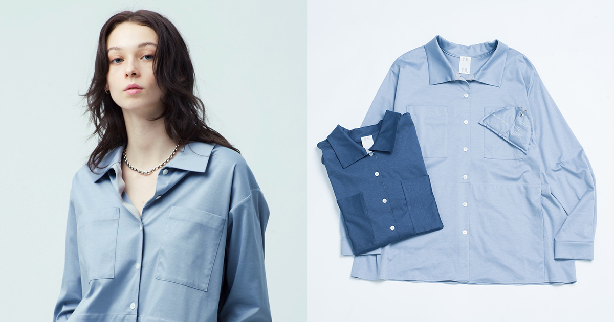 seya. セヤ　24SS シアーシャツ　クリスタセヤ　ロンハーマン seya. セヤ×ロンハーマン seya．×Ron Herman 半袖Tシャツ グレー