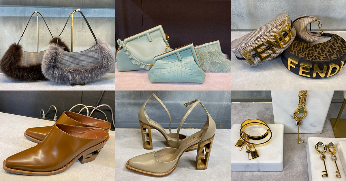 定価20万強】FENDI ファースト レザー スリングバックシューズ