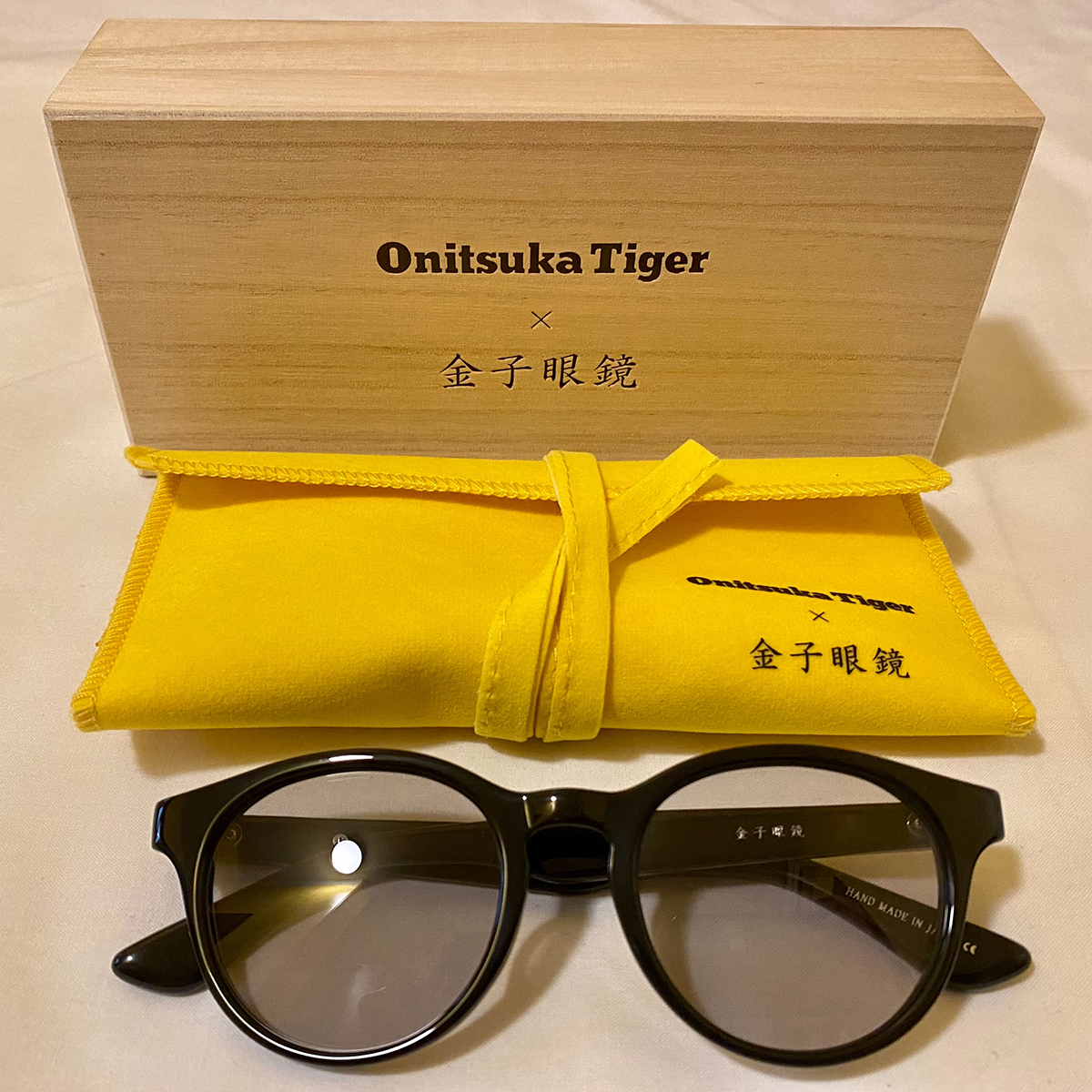 品質一番の 金子眼鏡 × オニツカタイガー コラボサングラス 