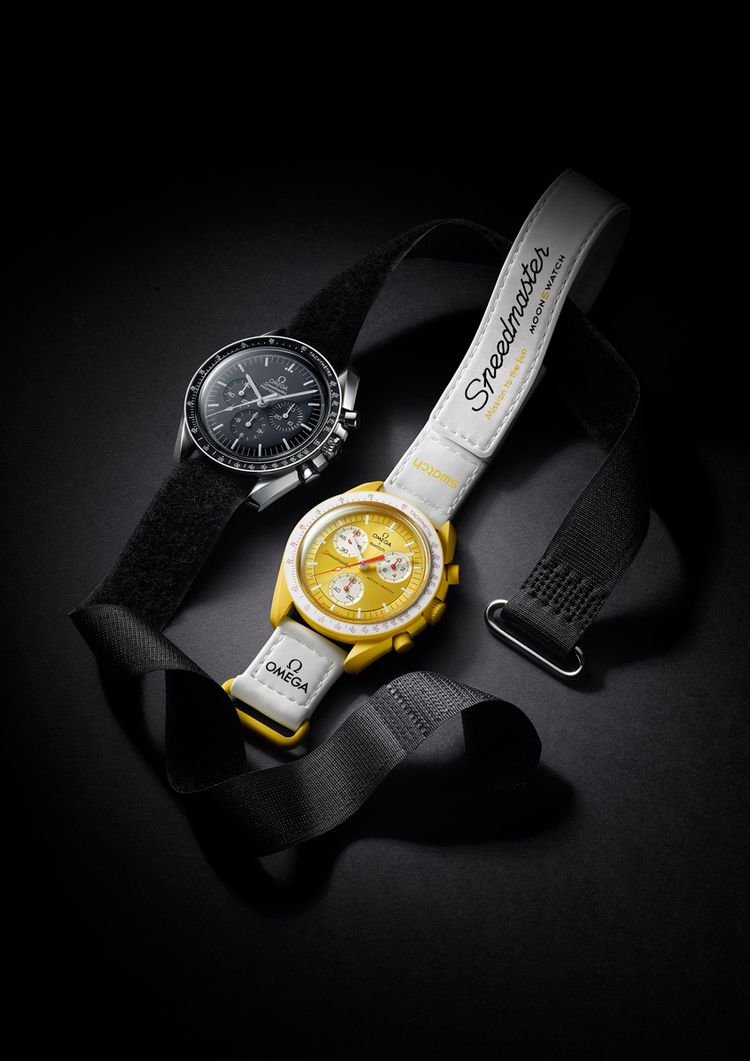 「オメガ」×「スウォッチ」、時計ブランド同士の初コラボ 価格は3万3550円 - WWDJAPAN