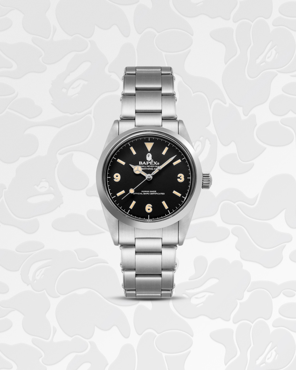 BAPEX エイプ 時計 ベイペックス BATHING APE デイトナ型 腕時計 ...