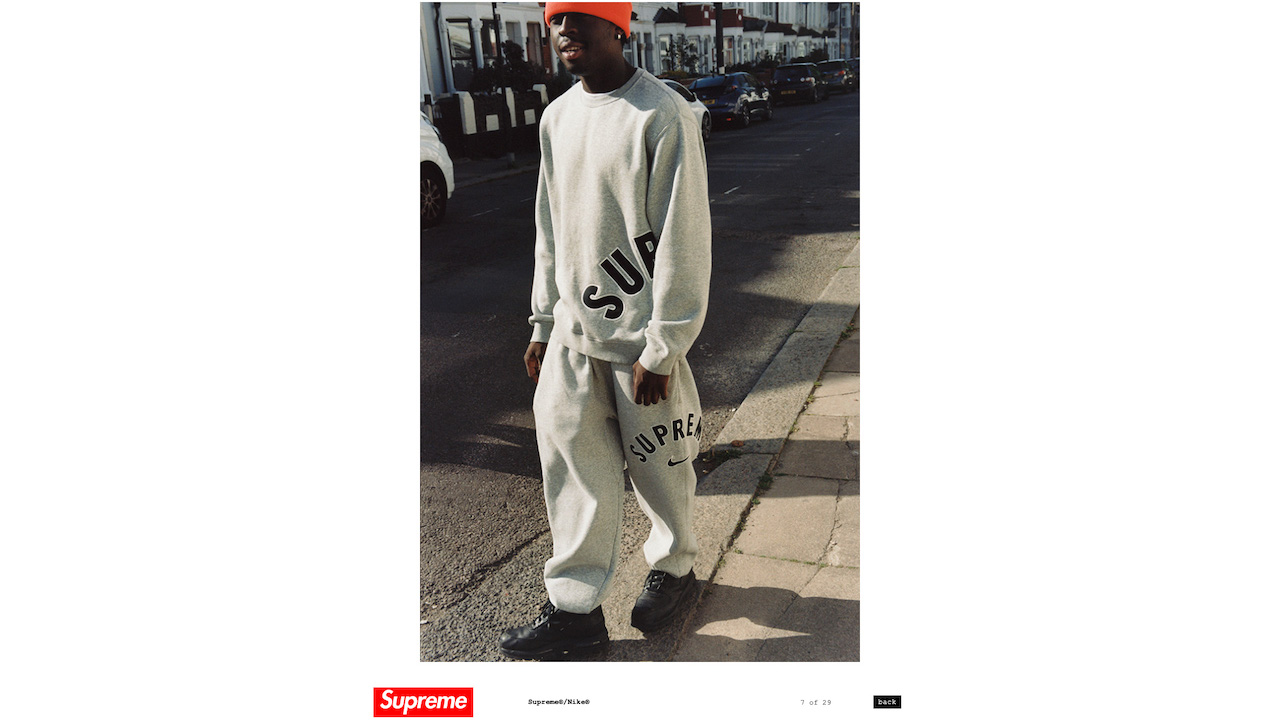 supreme NIKE セットアップ-