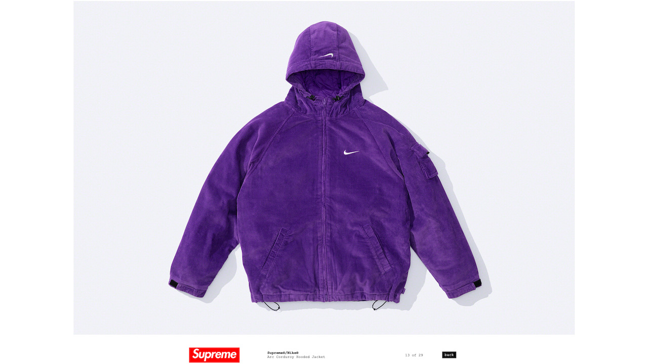 NIKE＆supreme セットアップ-