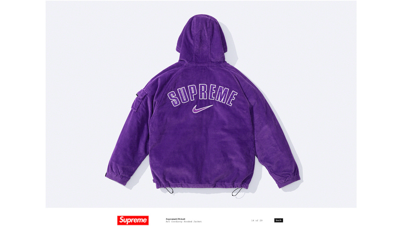 NIKE＆supreme セットアップ-