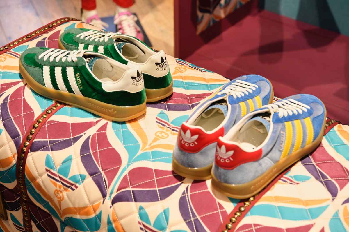 GUCCI adidasコラボ スニーカー 値下げしました-