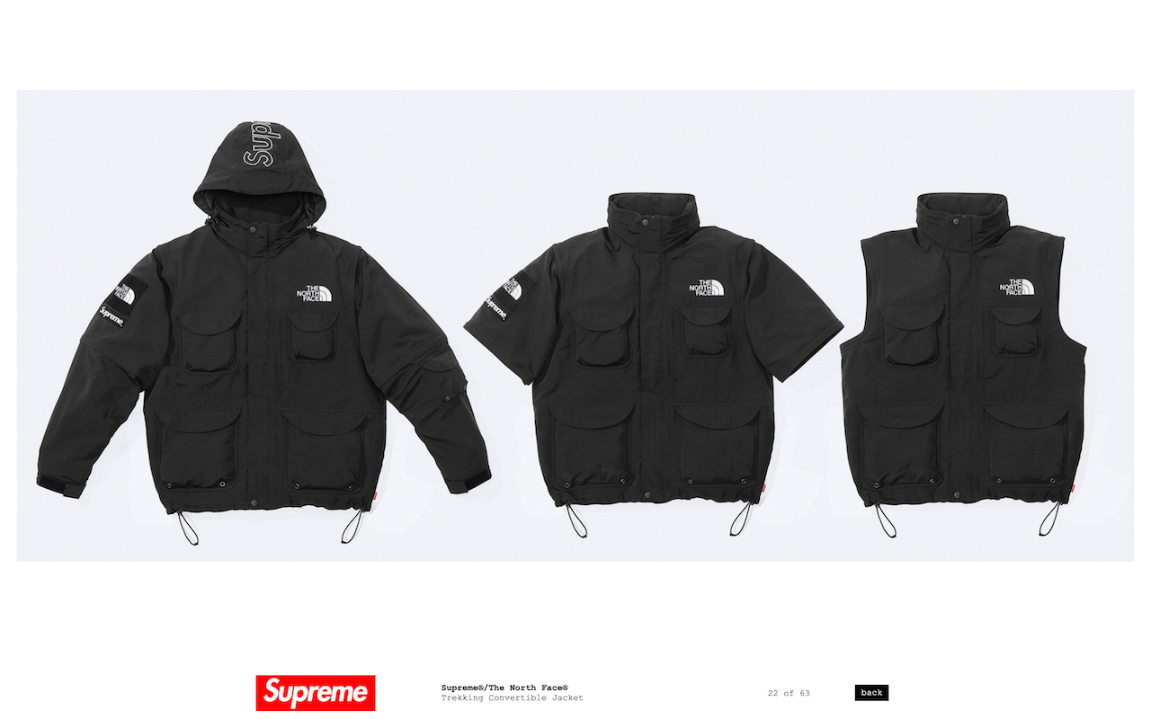 supreme ノースフェイス コラボジャケット セレクトショップ購入 www