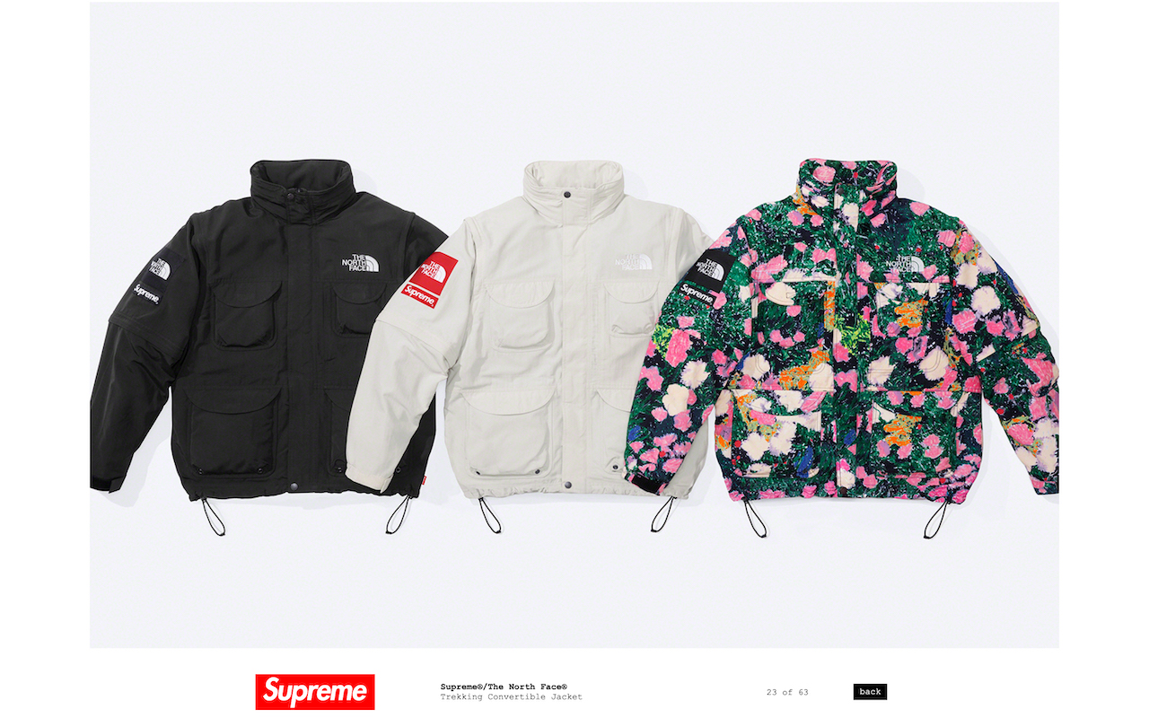 Supreme NorthFace コラボ