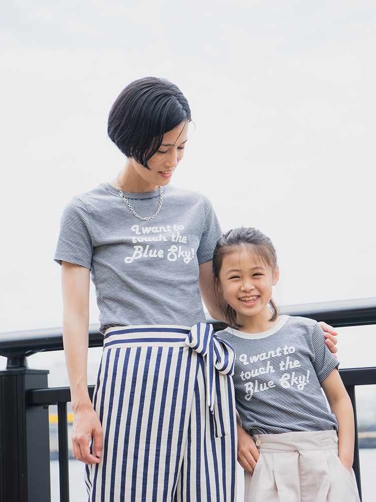 トゥモローランド × 仏「プチバトー」 母子で着られるTシャツセットを 