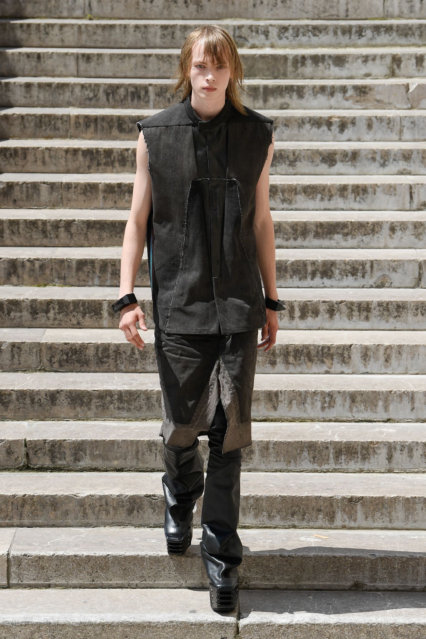 爆買い！ Rick owens ベスト レザー ecousarecycling.com