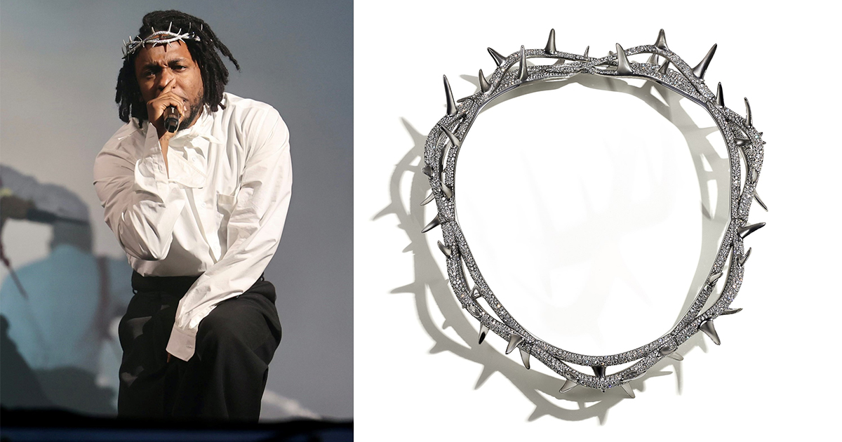 ティファニー」がケンドリック・ラマーと“いばらの冠”を製作 ダイヤ
