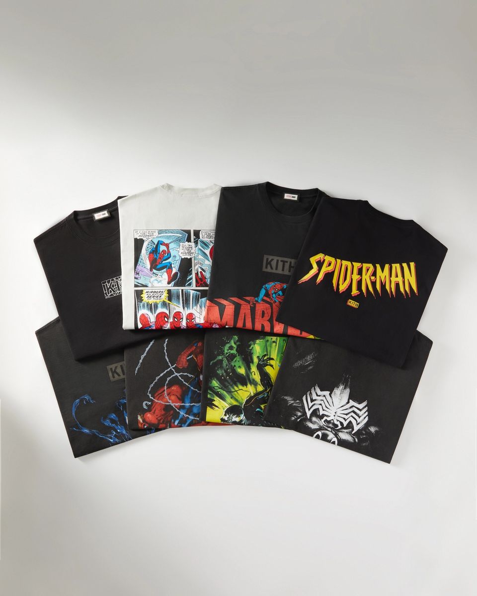 通販激安 スパイダーマン kith spider-man サイズM キス Tシャツ 