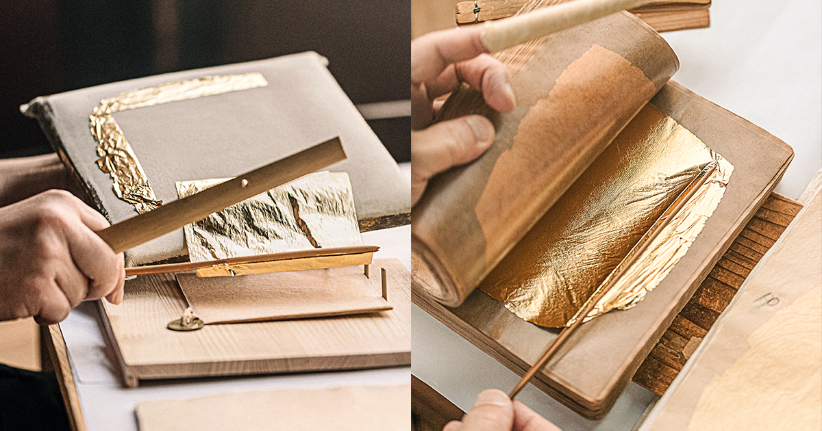 ティファニーが日本の伝統技術を支援 金沢縁付金箔の職人育成