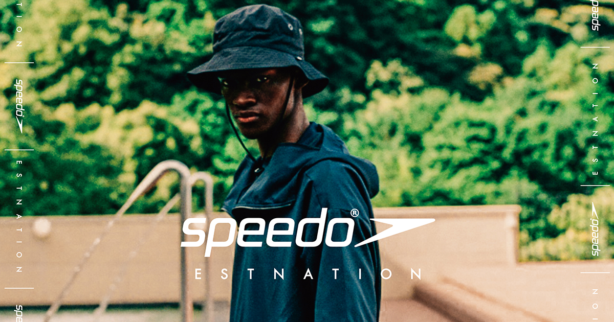Speedo × エストネーション 水陸両用 3WAY アノラックフーディ L エストネーションがスイムウエアブランド「スピード」とコラボ