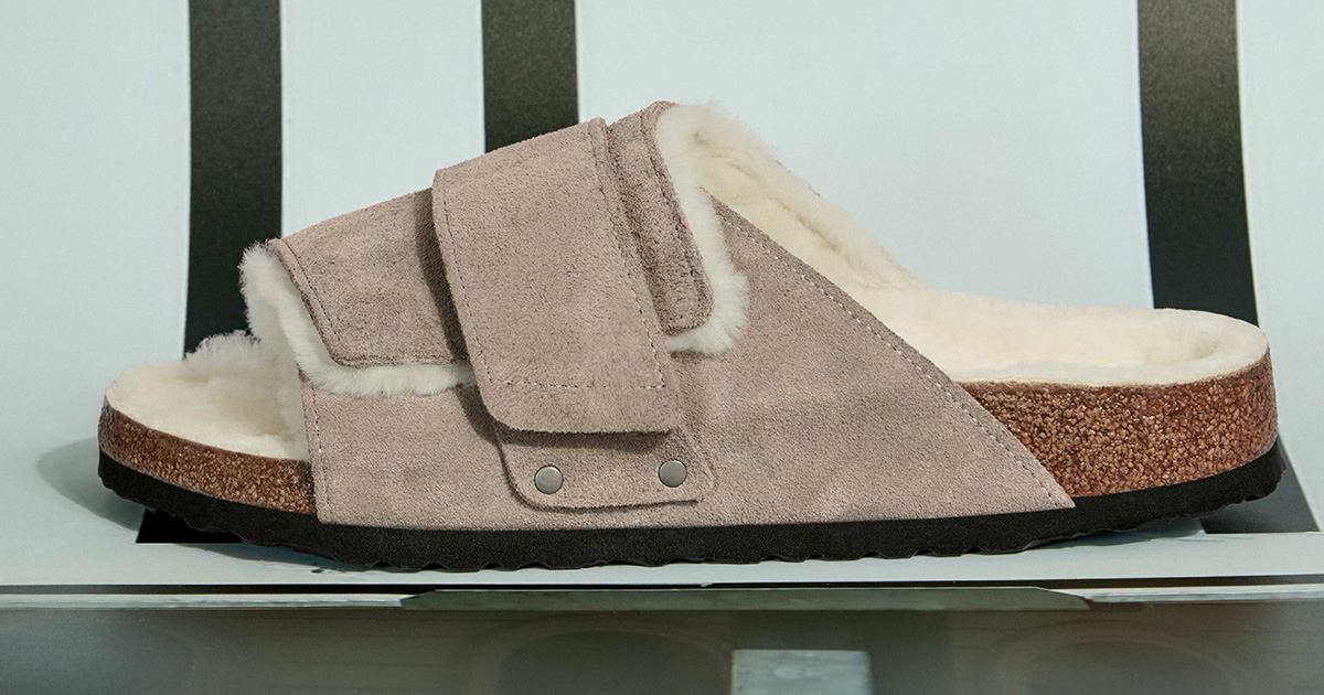 ビルケンシュトック」が新定番“キョウト”から温かく柔らかなシアリング