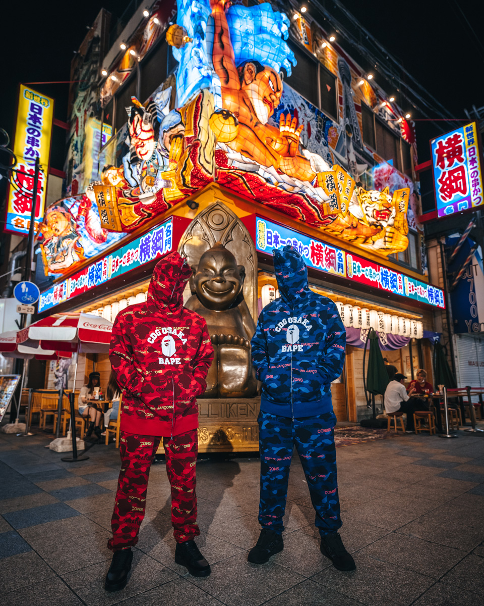 【人気定番格安】BAPE ネオン東京 パンツ パンツ