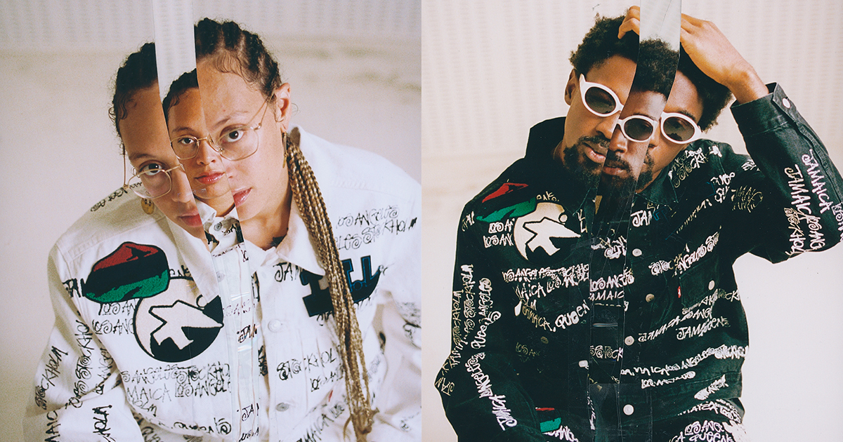 ステューシー」×「アワー レガシー」×「デニム・ティアーズ」の